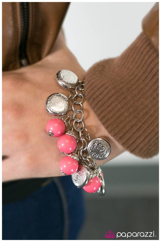 Paparazzi Bracelet ~ Something Old, Something New - Pink