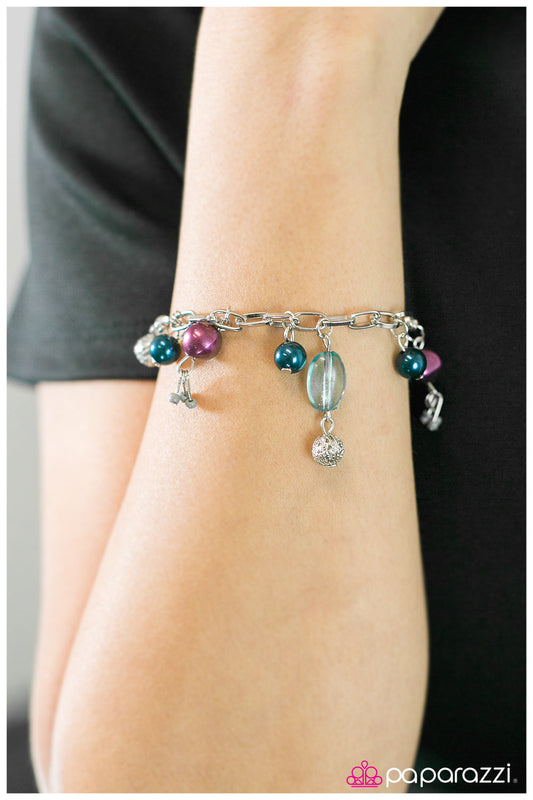 Pulsera Paparazzi ~ Pretty Please - Multicolor