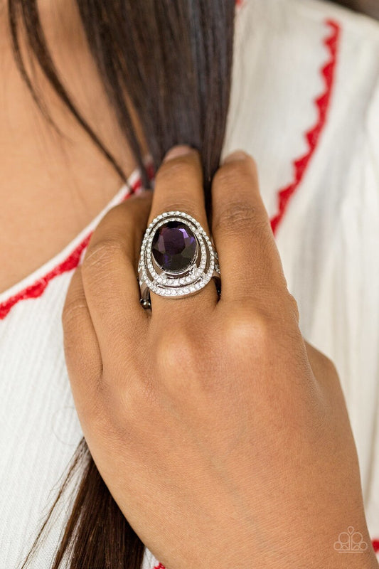 Paparazzi Ring ~ Making History - Purple