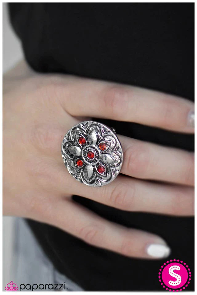 Paparazzi Ring ~ Red Rover, Red Rover - Red