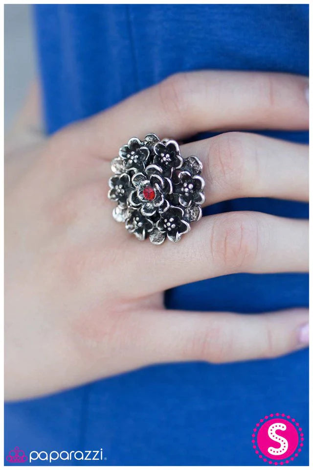 Paparazzi Ring ~ Color Me Crimson - Red – Paparazzi Jewelry | Online ...