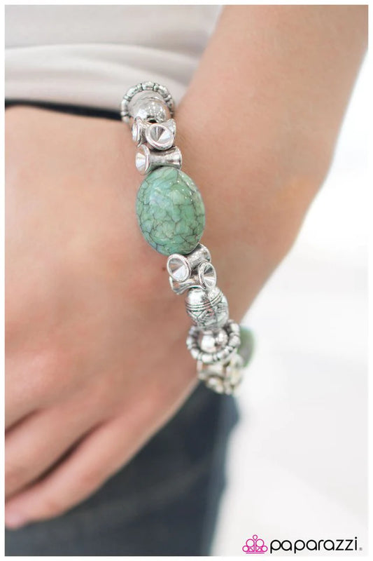 Paparazzi Bracelet ~ Going My Way - Blue