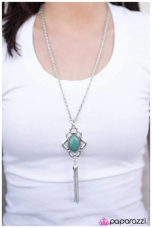 Paparazzi Necklace ~ Southern Living - Blue