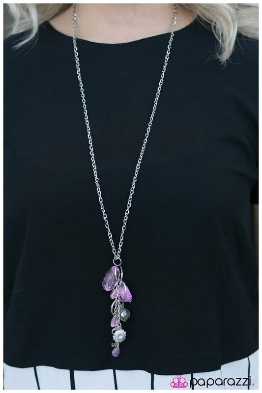 Collar Paparazzi ~ Eres mi sol - Púrpura