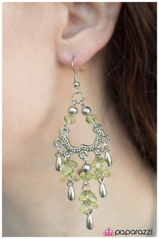 Pendiente Paparazzi ~ ¡A la pista de baile! - Verde
