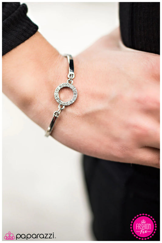 Paparazzi Bracelet ~ Simply the Best  - White