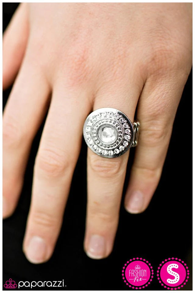 Paparazzi Ring ~ Upstate Style - White