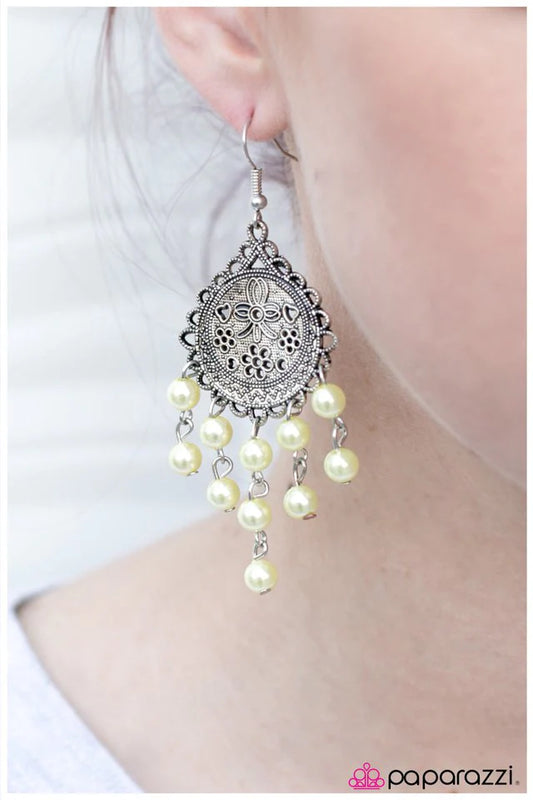 Paparazzi Earring ~ Girl Meets World - Yellow