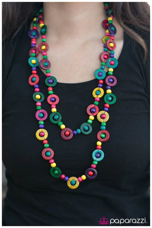 Collar Paparazzi ~ ¡Boho-tástico! - Multicolor