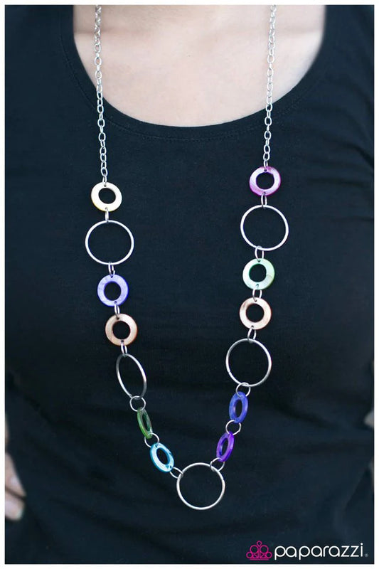 Collar Paparazzi ~ Aventura submarina - Multicolor