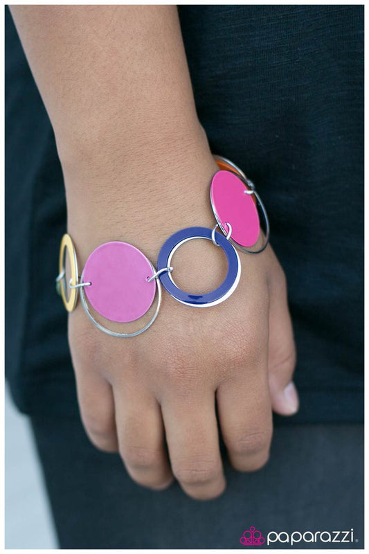 Pulsera Paparazzi ~ Funky Fresh - Multi