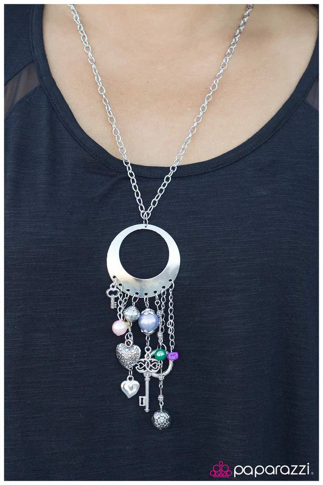 Paparazzi Necklace ~ Key Player - Multi