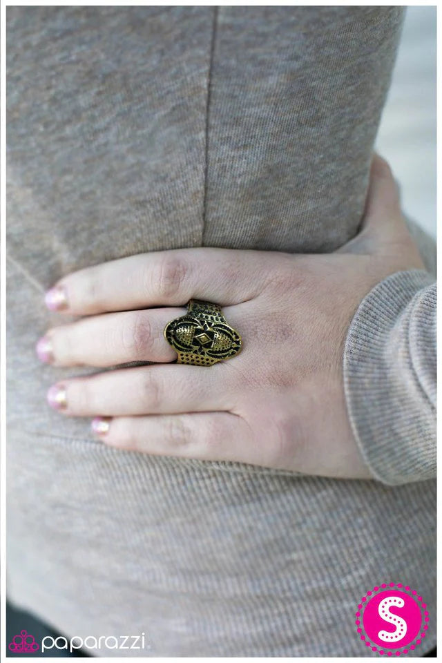 Paparazzi Ring ~ Survivor - Brass