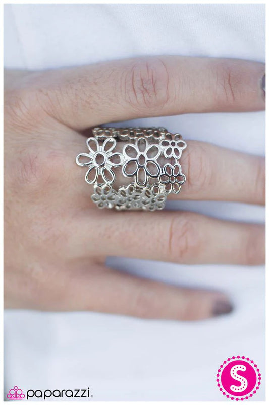 Paparazzi Ring ~ Spring Cleaning - Silver