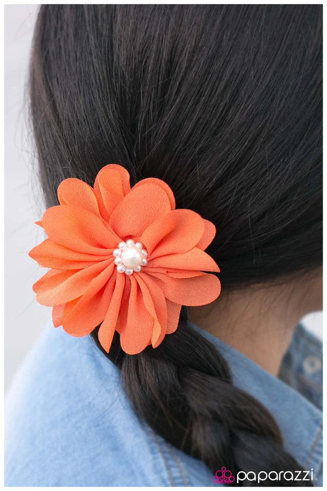 Accesorios para el cabello de Paparazzi ~ Sunny Days - Naranja