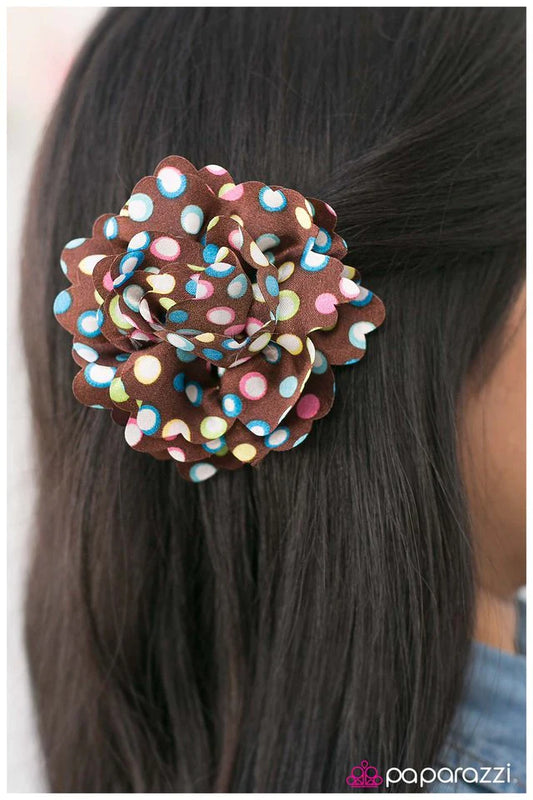 Accesorios para el cabello de Paparazzi ~ Party Time - Marrón