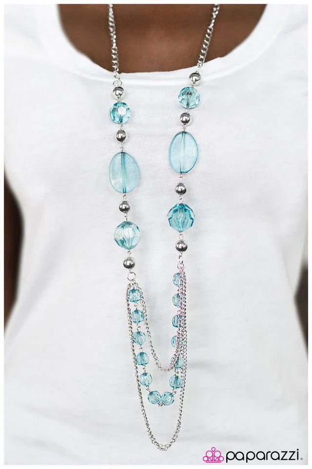 Collar Paparazzi ~ Keep Dreamin - Azul