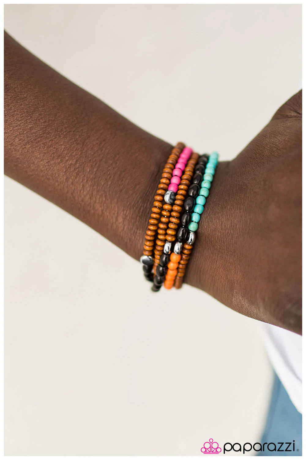 Pulsera Paparazzi ~ Su naturaleza humana - Multi