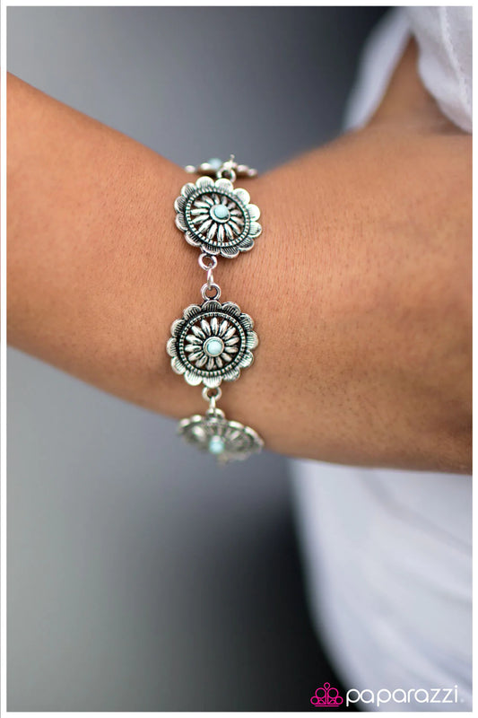 Paparazzi Bracelet ~ Mississippi Girl  - Blue
