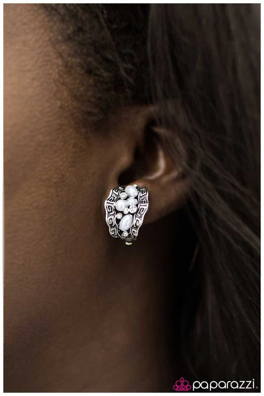 Paparazzi Earring ~ You Aint Seen Nothing Yet! - Silver
