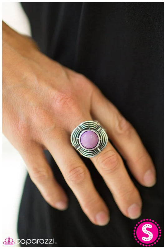 Paparazzi Ring ~ Target Practice - Purple