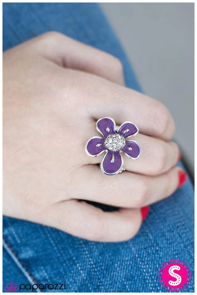 Anillo Paparazzi ~ Debe ser primavera - Púrpura