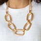Paparazzi Necklace ~ Take Charge - Gold