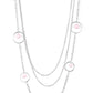 Paparazzi Necklace ~ Collectively Carefree - Pink