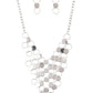 Paparazzi Necklace ~ Net Result - Silver