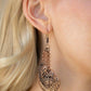 Paparazzi Earring ~ Once Upon A Heart - Copper
