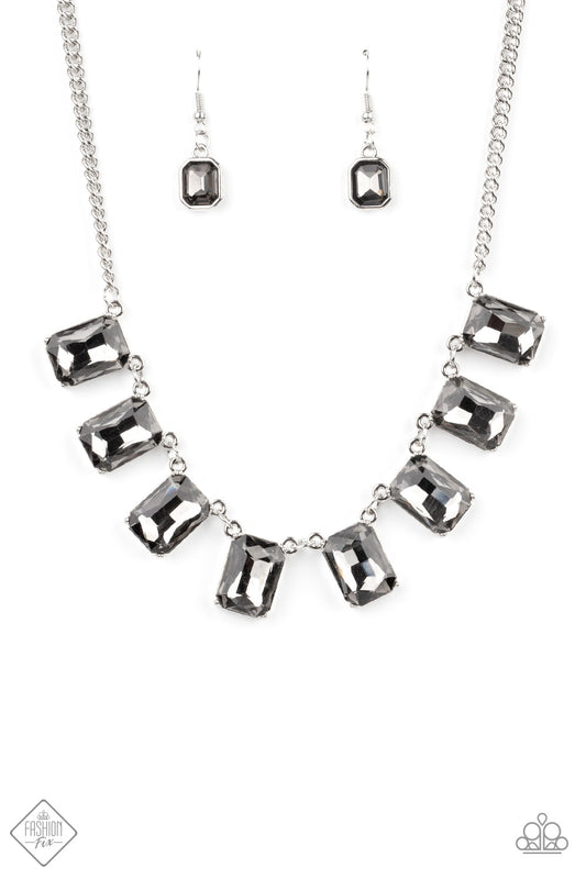 Paparazzi Necklace Fashion Fix Jan 2021 ~ After Party Access - Silver