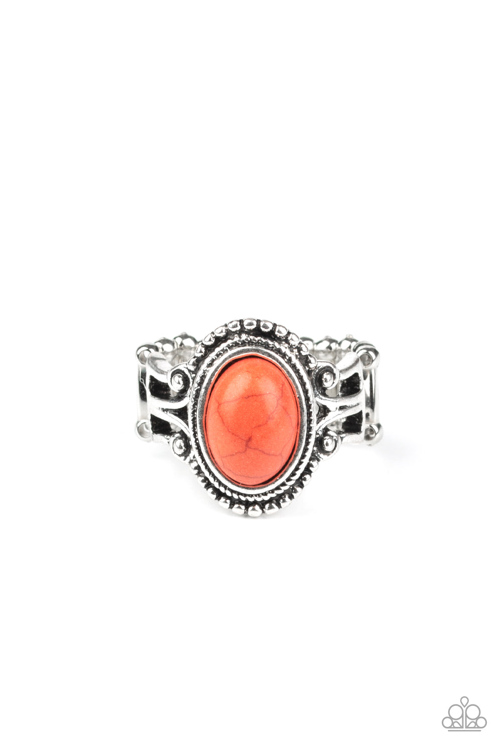 Paparazzi Rings ~ All The Worlds A STAGECOACH - Orange