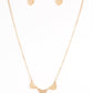 Paparazzi Necklace ~ Another Love Story - Gold
