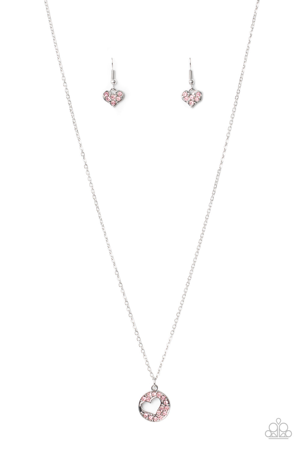 Paparazzi Necklace ~ Bare Your Heart - Pink