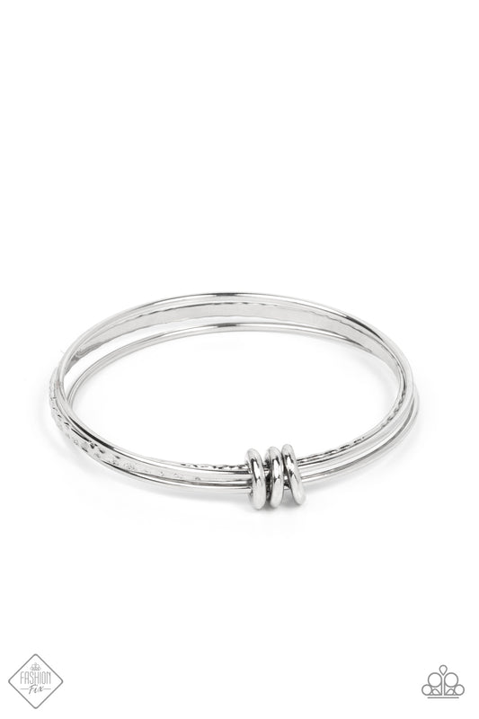 Pulsera Paparazzi ~ Bauble Bash - Plata