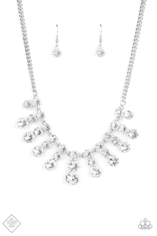 Paparazzi Necklace Fashion Fix Feb 2021 ~ Celebrity Couture - White