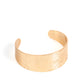 Pulsera Paparazzi ~ Curvas elegantes - Oro