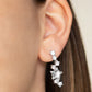 Paparazzi Earring ~ Cosmic Combustion - White