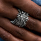 Paparazzi Ring ~ Cosmic Confetti -Fashion Fix Oct2020 - Silver