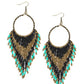 Paparazzi Earring ~ Live Off The BADLANDS - Black