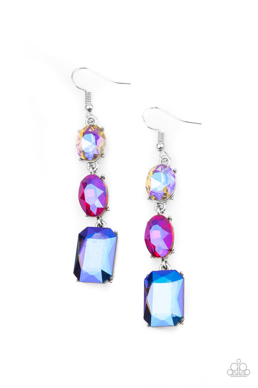 Paparazzi Earring ~ Dripping In Melodrama - Multi