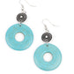 Paparazzi Earring Fashion Fix Abril 2021 ~ Earthy Epicenter - Azul