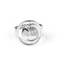 Paparazzi Ring ~ Edgy Eclipse -Fashion Fix Oct2020 - Silver