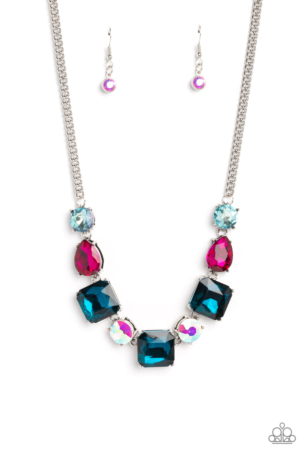 Paparazzi Necklace ~ Elevated Edge - Multi