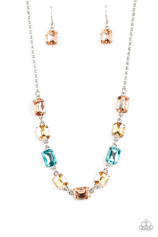 Paparazzi Necklace ~ Emerald Envy - Multi