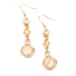 Paparazzi Earrings Fashion Fix June 2021 ~ Epic Elegance - Gold