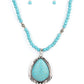 Paparazzi Necklace Fashion Fix Feb 2021 ~ Evolution - Blue