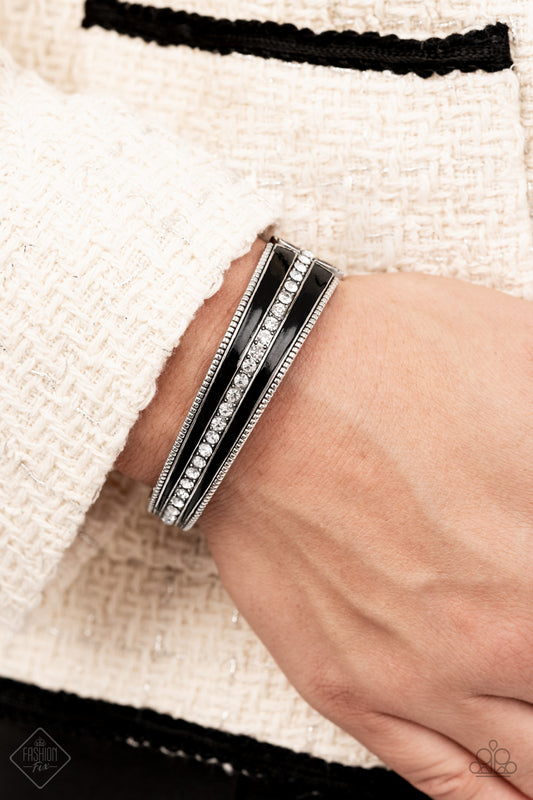 Paparazzi Bracelet ~ Exquisitely Empirical - Black