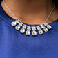 Collar Paparazzi Fashion Fix Mayo 2021 ~ Sparkly Ever After - Blanco