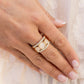 Paparazzi Ring Fashion Fix June 2021 ~ Majestically Mythic - Gold